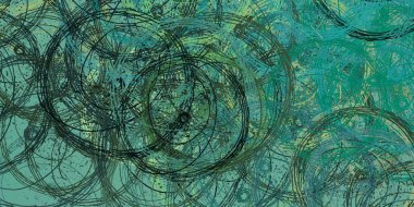 farklı renklerle soyut desen