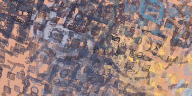 metin için alan ile soyut sanatsal arka plan 