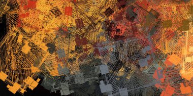 Metnin için alanı olan soyut arkaplan