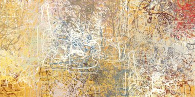 metin için alan ile grunge renkli desen