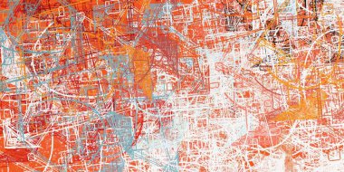 Metnin için alanı olan soyut arkaplan