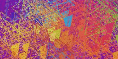 kopyalama alanı ile modern dijital arka plan