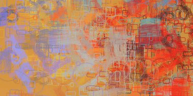 metin için alan ile soyut sanatsal arka plan 