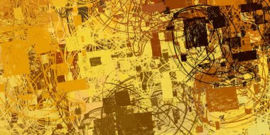 metin için alan ile grunge renkli desen