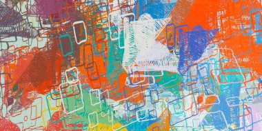 tasarım için alan ile soyut duvar kağıdı