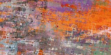 kopyalama alanı ile modern dijital arka plan