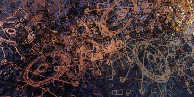 metin veya resim için alanı olan soyut grunge arkaplanı