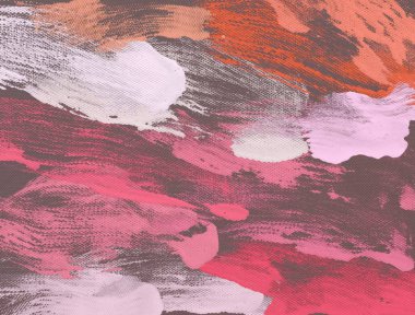 El yapımı tuvale yağlı boya. Soyut sanat dokusu. Renkli doku. Modern sanat eserleri. Yağlı boya darbeleri. Fırça darbeleri. Modern sanat. Çağdaş sanat. Sanatsal tuval.   