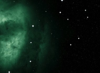 Derin uzay yıldız alanı. Evren yıldızlarla ve gazla dolu. çok uzak bir evren çizimi.