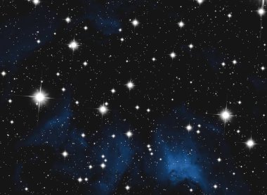 uzay figürleri ile güzel cosmos arka plan