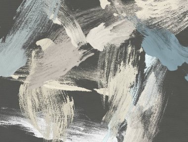 El yapımı tuvale yağlı boya. Soyut sanat dokusu. Renkli doku. Modern sanat eserleri. Yağlı boya darbeleri. Fırça darbeleri. Modern sanat. Çağdaş sanat. Sanatsal tuval.   