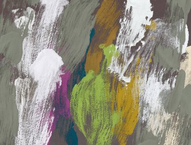 El yapımı tuvale yağlı boya. Soyut sanat dokusu. Renkli doku. Modern sanat eserleri. Yağlı boya darbeleri. Fırça darbeleri. Modern sanat. Çağdaş sanat. Sanatsal tuval.   