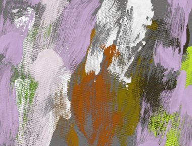 El yapımı tuvale yağlı boya. Soyut sanat dokusu. Renkli doku. Modern sanat eserleri. Yağlı boya darbeleri. Fırça darbeleri. Modern sanat. Çağdaş sanat. Sanatsal tuval.   