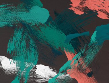 El yapımı tuvale yağlı boya. Soyut sanat dokusu. Renkli doku. Modern sanat eserleri. Yağlı boya darbeleri. Fırça darbeleri. Modern sanat. Çağdaş sanat. Sanatsal tuval.      