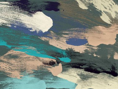 El yapımı tuvale yağlı boya. Soyut sanat dokusu. Renkli doku. Modern sanat eserleri. Yağlı boya darbeleri. Fırça darbeleri. Modern sanat. Çağdaş sanat. Sanatsal tuval.      