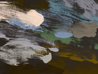 El yapımı tuvale yağlı boya. Soyut sanat dokusu. Renkli doku. Modern sanat eserleri. Yağlı boya darbeleri. Fırça darbeleri. Modern sanat. Çağdaş sanat. Sanatsal tuval.