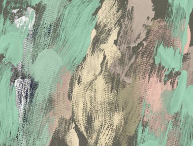 El yapımı tuvale yağlı boya. Soyut sanat dokusu. Renkli doku. Modern sanat eserleri. Yağlı boya darbeleri. Fırça darbeleri. Modern sanat. Çağdaş sanat. Sanatsal tuval.      