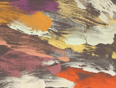 El yapımı tuvale yağlı boya. Soyut sanat dokusu. Renkli doku. Modern sanat eserleri. Yağlı boya darbeleri. Fırça darbeleri. Modern sanat. Çağdaş sanat. Sanatsal tuval.      