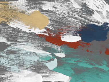 kopya alanı ile arka plan için sanatsal renkli illüstrasyon