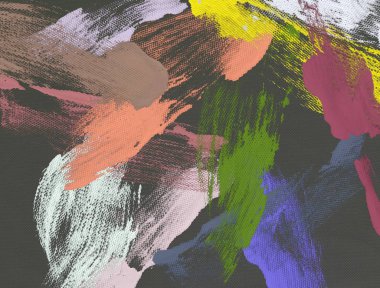 Yağlıboya soyut sanat dokusu