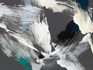 El yapımı tuvale yağlı boya. Soyut sanat dokusu. Renkli doku. Modern sanat eserleri. Yağlı boya darbeleri. Fırça darbeleri. Modern sanat. Çağdaş sanat. Sanatsal tuval.      
