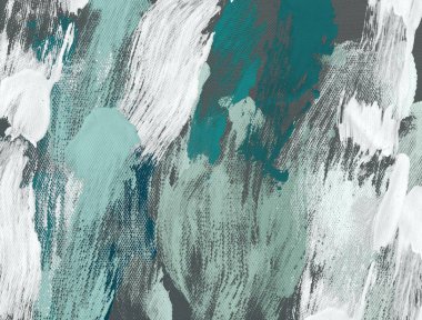 El yapımı tuvale yağlı boya. Soyut sanat dokusu. Renkli doku. Modern sanat eserleri. Yağlı boya darbeleri. Fırça darbeleri. Modern sanat. Çağdaş sanat. Sanatsal tuval.   