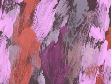 El yapımı tuvale yağlı boya. Soyut sanat dokusu. Renkli doku. Modern sanat eserleri. Yağlı boya darbeleri. Fırça darbeleri. Modern sanat. Çağdaş sanat. Sanatsal tuval.      