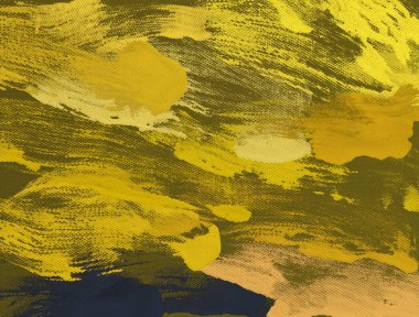 El yapımı tuvale yağlı boya. Soyut sanat dokusu. Renkli doku. Modern sanat eserleri. Yağlı boya darbeleri. Fırça darbeleri. Modern sanat. Çağdaş sanat. Sanatsal tuval.   