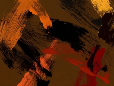 El yapımı tuvale yağlı boya. Soyut sanat dokusu. Renkli doku. Modern sanat eserleri. Yağlı boya darbeleri. Fırça darbeleri. Modern sanat. Çağdaş sanat. Sanatsal tuval.     