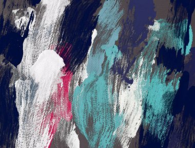 El yapımı tuvale yağlı boya. Soyut sanat dokusu. Renkli doku. Modern sanat eserleri. Yağlı boya darbeleri. Fırça darbeleri. Modern sanat. Çağdaş sanat. Sanatsal tuval.      