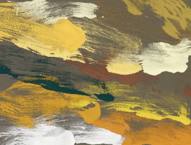 El yapımı tuvale yağlı boya. Soyut sanat dokusu. Renkli doku. Modern sanat eserleri. Yağlı boya darbeleri. Fırça darbeleri. Modern sanat. Çağdaş sanat. Sanatsal tuval.  