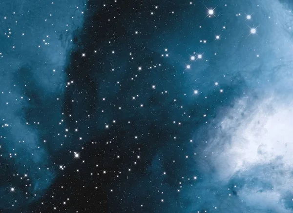 Νυχτερινό Ουρανό Αστέρια Φόντο Νεφέλωμα Για Χώρο Αντιγραφής — Φωτογραφία Αρχείου