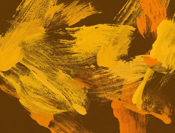 Fundo Outono Abstrato Com Amarelo — Fotografia de Stock