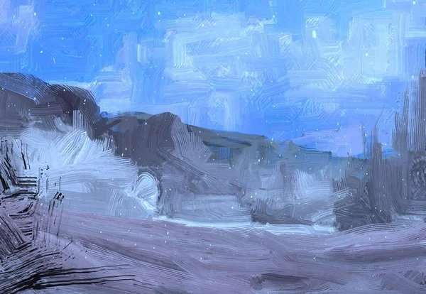 Kış Parkına Buz — Stok fotoğraf