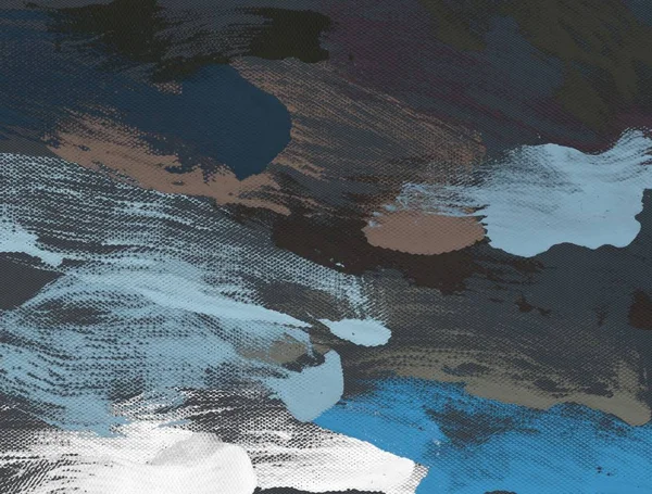 El yapımı tuvale yağlı boya. Soyut sanat dokusu. Renkli doku. Modern sanat eserleri. Yağlı boya darbeleri. Fırça darbeleri. Modern sanat. Çağdaş sanat. Sanatsal tuval.      