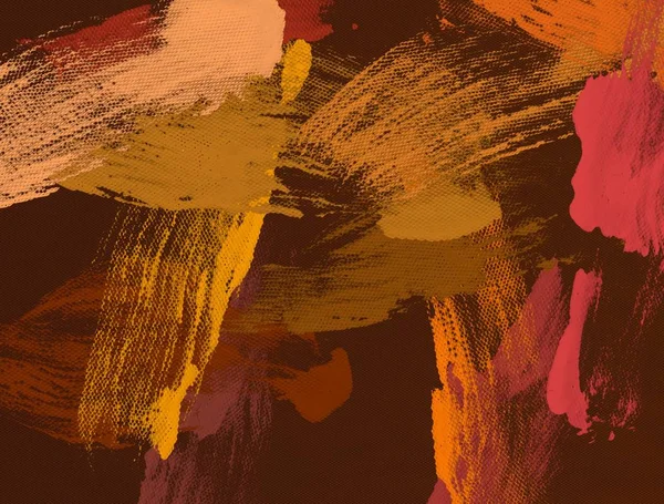 Obraz Olejny Płótnie Ręcznie Robiony Streszczenie Tekstury Sztuki Kolorowa Faktura — Zdjęcie stockowe