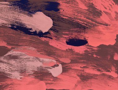 El yapımı tuvale yağlı boya. Soyut sanat dokusu. Renkli doku. Modern sanat eserleri. Yağlı boya darbeleri. Fırça darbeleri. Modern sanat. Çağdaş sanat. Sanatsal tuval.  