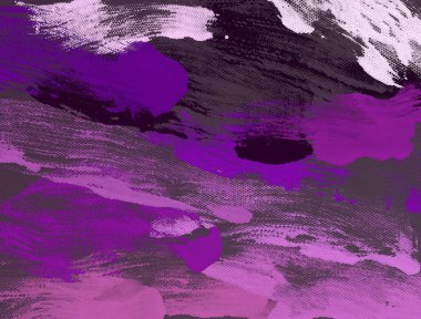 El yapımı tuvale yağlı boya. Soyut sanat dokusu. Renkli doku. Modern sanat eserleri. Yağlı boya darbeleri. Fırça darbeleri. Modern sanat. Çağdaş sanat. Sanatsal tuval.   