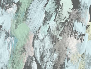 El yapımı tuvale yağlı boya. Soyut sanat dokusu. Renkli doku. Modern sanat eserleri. Yağlı boya darbeleri. Fırça darbeleri. Modern sanat. Çağdaş sanat. Sanatsal tuval.   