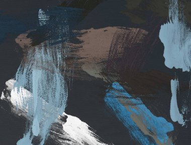 El yapımı tuvale yağlı boya. Soyut sanat dokusu. Renkli doku. Modern sanat eserleri. Yağlı boya darbeleri. Fırça darbeleri. Modern sanat. Çağdaş sanat. Sanatsal tuval.     