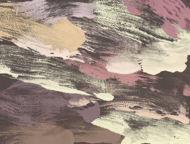 El yapımı tuvale yağlı boya. Soyut sanat dokusu. Renkli doku. Modern sanat eserleri. Yağlı boya darbeleri. Fırça darbeleri. Modern sanat. Çağdaş sanat. Sanatsal tuval.   