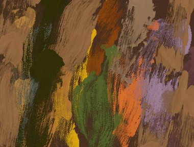 El yapımı tuvale yağlı boya. Soyut sanat dokusu. Renkli doku. Modern sanat eserleri. Yağlı boya darbeleri. Fırça darbeleri. Modern sanat. Çağdaş sanat. Sanatsal tuval.   