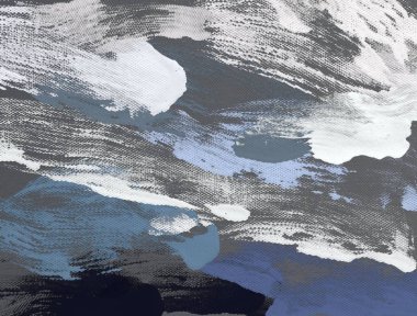 El yapımı tuvale yağlı boya. Soyut sanat dokusu. Renkli doku. Modern sanat eserleri. Yağlı boya darbeleri. Fırça darbeleri. Modern sanat. Çağdaş sanat. Sanatsal tuval.     