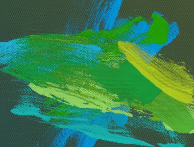 El yapımı tuvale yağlı boya. Soyut sanat dokusu. Renkli doku. Modern sanat eserleri. Yağlı boya darbeleri. Fırça darbeleri. Modern sanat. Çağdaş sanat. Sanatsal tuval.   