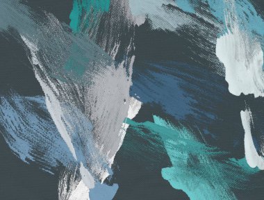 El yapımı tuvale yağlı boya. Soyut sanat dokusu. Renkli doku. Modern sanat eserleri. Yağlı boya darbeleri. Fırça darbeleri. Modern sanat. Çağdaş sanat. Sanatsal tuval.      