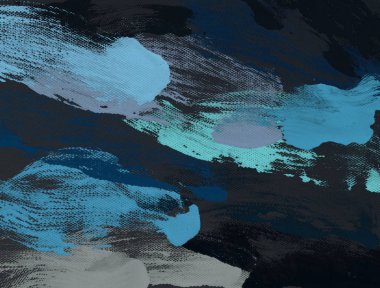 El yapımı tuvale yağlı boya. Soyut sanat dokusu. Renkli doku. Modern sanat eserleri. Yağlı boya darbeleri. Fırça darbeleri. Modern sanat. Çağdaş sanat. Sanatsal tuval.   