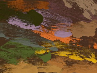 El yapımı tuvale yağlı boya. Soyut sanat dokusu. Renkli doku. Modern sanat eserleri. Yağlı boya darbeleri. Fırça darbeleri. Modern sanat. Çağdaş sanat. Sanatsal tuval.