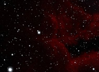 yıldızile gece gökyüzü, kopyalama alanı için bulutsu arka plan