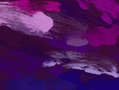 El yapımı tuvale yağlı boya. Soyut sanat dokusu. Renkli doku. Modern sanat eserleri. Yağlı boya darbeleri. Fırça darbeleri. Modern sanat. Çağdaş sanat. Sanatsal tuval.   