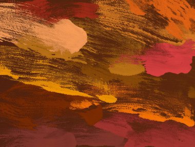 El yapımı tuvale yağlı boya. Soyut sanat dokusu. Renkli doku. Modern sanat eserleri. Yağlı boya darbeleri. Fırça darbeleri. Modern sanat. Çağdaş sanat. Sanatsal tuval.   